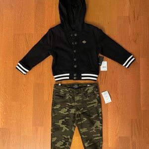 Buffalo David Bitton kids jacket & pants set size 18 months NEW WITH TAGS